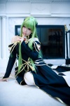 cc choker code_geass cosplay dress green_hair katsuki_raimu wings rating:Safe score:2 user:xkaras