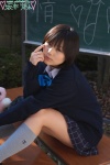 blouse cardigan kneesocks pleated_skirt sakamoto_rion school_uniform skirt rating:Safe score:1 user:nil!