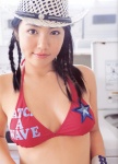 bikini_top braids cleavage cowboy_hat isoyama_sayaka sayaka_mania swimsuit rating:Safe score:1 user:nil!