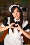 <3 apron costume dgc_0815 dress hairband maid maid_uniform murakami_yuri rating:Safe score:0 user:nil!