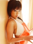 aikawa_yuzuki apron bed bikini side-tie_bikini swimsuit rating:Safe score:1 user:nil!