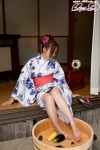 barefoot ponytail yamanaka_mayumi yukata rating:Safe score:1 user:nil!