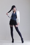 high_heels hwang_mi_hee jacket pantyhose shorts rating:Safe score:3 user:mock
