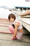 croptop docks fishnet_stockings miniskirt nagasaki_rina plaid pleated_skirt skirt thighhighs tie rating:Safe score:1 user:nil!