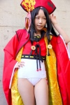 blouse bodysuit cosplay hat hyakka_ryouran_samurai_girls reco robe sanada_yukimura_(samurai_girls) rating:Safe score:0 user:pixymisa