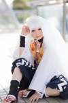 choker cosplay jukki_no_kizuna:_sekigahara_kitan kimono senkimaru shirayuki_himeno veil white_hair rating:Safe score:1 user:pixymisa