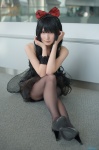 akiyama_mio cosplay dress hairband hairbow hiokichi k-on! pantyhose wristband rating:Safe score:4 user:pixymisa