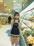 apron costume fukunaga_china hairband kneesocks maid maid_uniform rating:Safe score:2 user:nil!