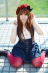 beret blouse boots cosplay denim jumper original pantyhose saki rating:Safe score:0 user:nil!