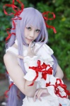 al_azif cosplay demonbane dress purple_hair ribbons yuzuki_aya_(ii) rating:Safe score:1 user:nil!