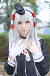 amatsukaze_(kantai_collection) choker cosplay dress gloves hairband irori_(ii) kantai_collection one_glove sailor_dress silver_hair twintails rating:Safe score:0 user:nil!