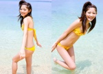 beach bikini ocean parallel_world sato_riko side_ponytail swimsuit wet rating:Safe score:0 user:nil!