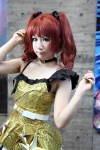 cosplay gown hair_ribbons idolmaster nazuna red_hair takatsuki_yayoi twintails rating:Safe score:0 user:pixymisa