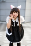 animal_ears blouse cat_ears cosplay kagami_kuro kodomo_no_jikan pantyhose school_uniform skirt tail tomoyo rating:Safe score:0 user:nil!
