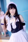 apron armbands cosplay elbow_gloves gloves hairband kore_ga_watashi_no_goshujin-sama kurauchi_anna maid maid_uniform popuri rating:Safe score:0 user:pixymisa