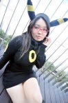 cosplay dress glasses kisaragi_yuuna pokemon sweater_dress turtleneck umbreon rating:Safe score:0 user:nil!