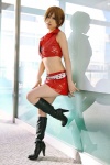 boots cosplay croptop default_costume kotori meiko microphone miniskirt skirt vest vocaloid rating:Safe score:3 user:nil!