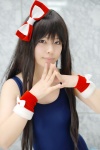 cosplay hairbow original swimsuit wristband yuu_(ii) rating:Safe score:0 user:pixymisa