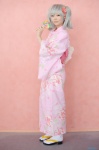 cosplay genderswap gintama kimono riu sakata_gintoki silver_hair twintails rating:Safe score:0 user:nil!