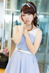 akb48 cosplay dress hairband kojima_haruna_(cosplay) yuzuki_aya rating:Safe score:0 user:pixymisa