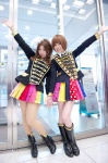 akb48 blazer blouse boots cosplay itano_tomomi_(cosplay) pantyhose pleated_skirt riyo shinoda_mariko_(cosplay) skirt soubi_zero tie rating:Safe score:4 user:pixymisa
