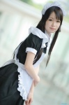 akiyama_mio apron cosplay dress hairband kii_anzu k-on! maid maid_uniform rating:Safe score:0 user:nil!