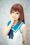 cosplay mukaido_manaka nagi_no_asukara sailor_dress school_uniform shirayuki_himeno rating:Safe score:1 user:nil!