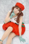 akb48 beret cosplay costume gloves maeda_atsuko_(cosplay) pantyhose riyo tank_top twintails rating:Safe score:2 user:nil!