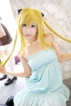 blonde_hair chii cosplay fate_testarossa hair_ribbons lyrical_nanoha summer_dress twintails rating:Safe score:0 user:pixymisa