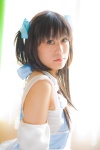 apron armbands cosplay hairbows maid maid_uniform mizutama original twintails rating:Safe score:0 user:pixymisa