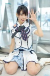 akb48 blouse boots cosplay costume hairbow himemiya_mahore miniskirt ponytail skirt watanabe_mayu_(cosplay) rating:Safe score:0 user:nil!