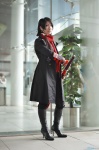blazer boots cosplay crossplay kashuu_kiyomitsu katana military_uniform scarf sword takuma touken_ranbu trousers rating:Safe score:0 user:nil!