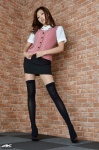 4k-star_092 abe_miho black_legwear blouse miniskirt pantyhose sheer_legwear skirt thighhighs vest zettai_ryouiki rating:Safe score:0 user:nil!