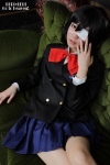 another blazer blouse bowtie cosplay eyepatch misaki_mei natsuki_(iii) pleated_skirt skirt rating:Safe score:0 user:pixymisa