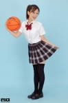 aoba_chieri basketball blouse pleated_skirt ponytail rq-star_602 school_uniform skirt skirt_lift thighhighs zettai_ryouiki rating:Safe score:1 user:nil!