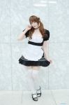 apron choker cosplay dress hairband maid maid_uniform ojyou original thighhighs twintails white_legwear zettai_ryouiki rating:Safe score:2 user:nil!