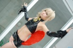 benio blonde_hair cosplay detached_sleeves halter_top shorts tail uri wings zone-00 rating:Safe score:1 user:nil!