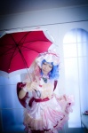 blue_hair cosplay dress dress_lift hat maropapi remilia_scarlet touhou touhou_ningyou_fuminori_shirizu_2 umbrella wings rating:Safe score:0 user:nil!