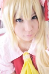 blonde_hair blouse cosplay flandre_scarlet hat irori touhou vest wings rating:Safe score:0 user:nil!