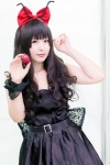 akiyama_mio antenna cosplay dress hairbow k-on! narihara_riku wings wristband rating:Safe score:0 user:pixymisa