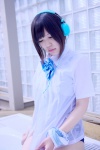 bath blouse bowtie headphones minatsuki_naru swimsuit wristband rating:Safe score:0 user:pixymisa