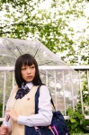 blouse bookbag dgc_0858 kawakami_asami school_uniform sweater_vest umbrella rating:Safe score:0 user:nil!