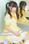 4k-star_174 apron dress kneehighs kuyuu_akane mirror twintails rating:Safe score:0 user:nil!