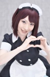 <3 apron ayase cosplay dress hairband maid maid_uniform tagme_character tagme_series rating:Safe score:2 user:nil!