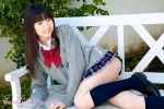 blouse cardigan funaoka_saki kneesocks pleated_skirt school_uniform skirt rating:Safe score:0 user:nil!