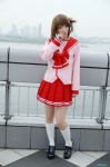 cosplay kneesocks komaki_manaka miniskirt pantyhose pleated_skirt ryuuna sailor_uniform school_uniform skirt to_heart to_heart_2 rating:Safe score:1 user:nil!