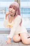 bell bow choker cosplay dress heterochromia k neko_(k) purple_hair yaya rating:Safe score:1 user:pixymisa