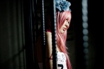 aayame_i cosplay dress megurine_luka pink_hair vocaloid rating:Safe score:1 user:DarkSSA