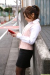 blouse inagaki_mika miniskirt ponytail skirt thighhighs vest rating:Safe score:0 user:nil!
