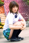 blouse costume dcg_0020 himuro_ayaka kneesocks pleated_skirt school_uniform skirt rating:Safe score:0 user:nil!